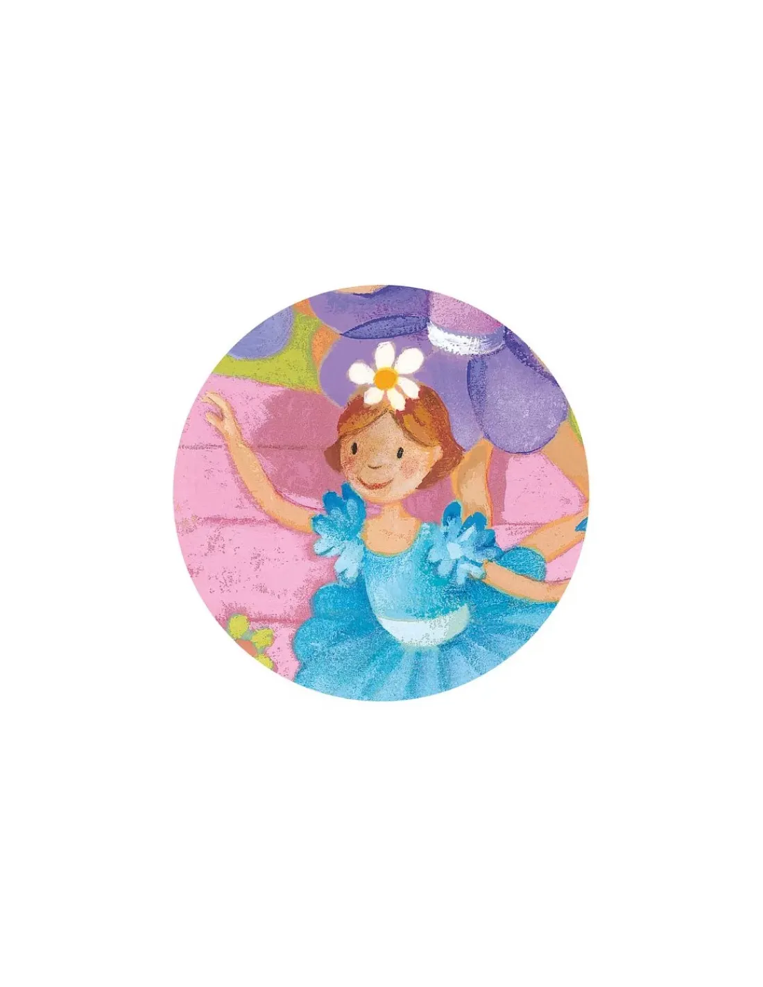 Djeco Puzzle la ballerine à la fleur -