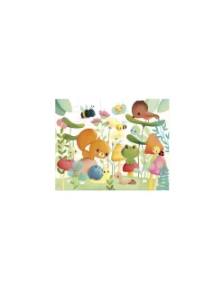Janod Puzzle Les compagnons du jardin 20 pièces -