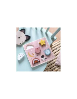 Moulin Roty Puzzle sensoriel Après la pluie -