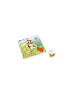 Janod Puzzle tactile Ferme -