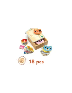 Djeco Puzzles dressup mix -