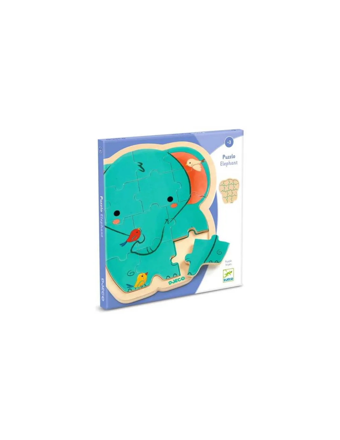 Djeco Puzzlo Éléphant -