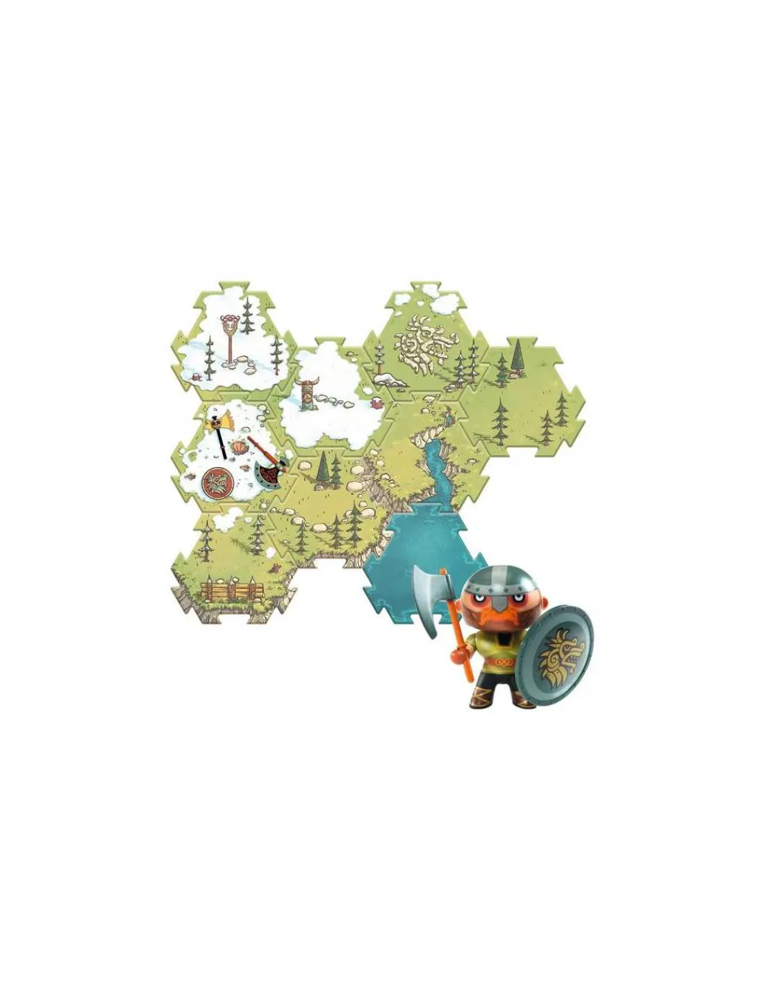 Djeco Puzzl'Up Alric Barbarious 15 pièces -