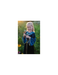 Great Pretenders Robe reine Guenièvre turquoise 4-6 ans -