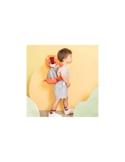 Enfant Lilliputiens Sac à dos doux Jack le lion -