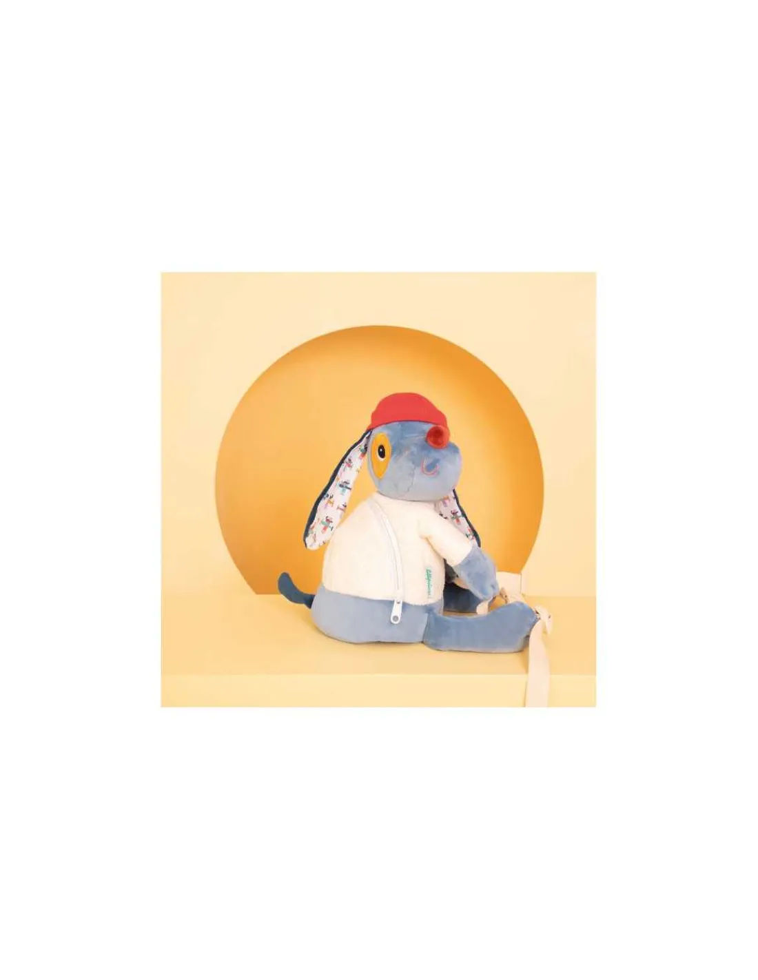 Enfant Lilliputiens Sac à dos doux Jules le chien -