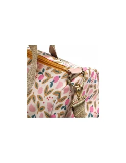 Djeco Sac polochon Oiseau rosé -