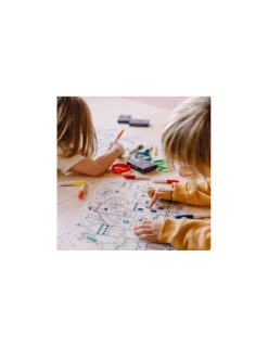 Super Petit Set à colorier silicone Château -