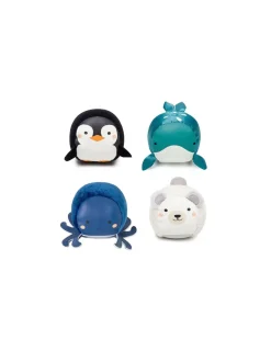 Little Big Friends Set de 4 balles doudous océan -