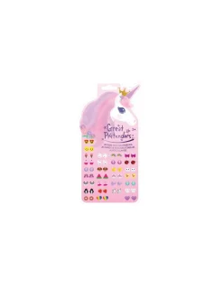Great Pretenders Set de 30 paires de boucles d'oreilles autocollantes Licorne -
