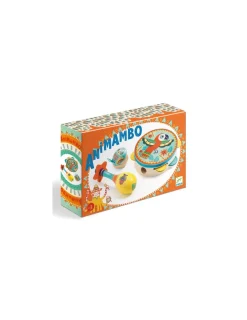 Enfant Djeco Set musical tambourin, maracas et castagnette Animambo -