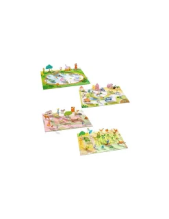 Djeco Stickers à relever À la ferme -