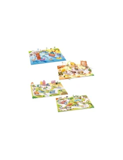 Djeco Stickers à relever Véhicules -