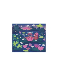 Janod Stickers et sable phosphorescent Magic Fairies -