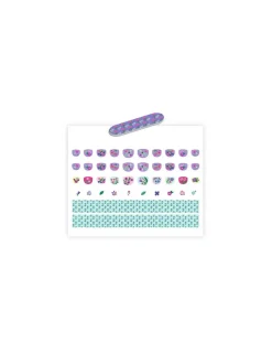 Enfant Djeco Stickers pour les ongles Petite fleur -