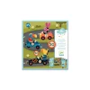 Djeco Stickers repositionnables les voitures -