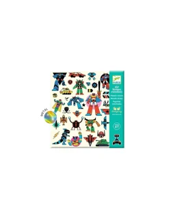 Djeco Stickers Robots -