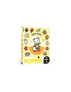 Poppik Super stickers Les animaux -