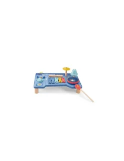 Moulin Roty Table multi-activités musicale Puce & Pilou -