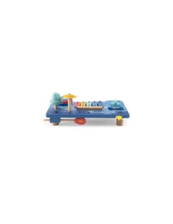 Moulin Roty Table multi-activités musicale Puce & Pilou -