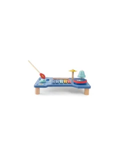 Moulin Roty Table multi-activités musicale Puce & Pilou -