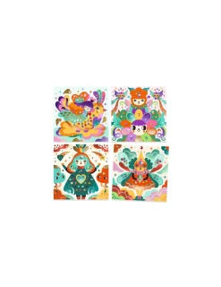 Djeco Tableaux à métalliser Harmonie -