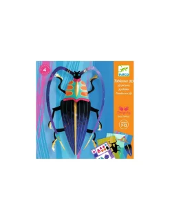 Djeco Tableaux 3D Paper bugs -