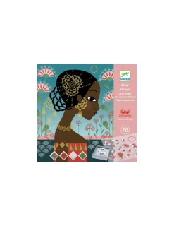 Djeco Tampons Motifs et parures -