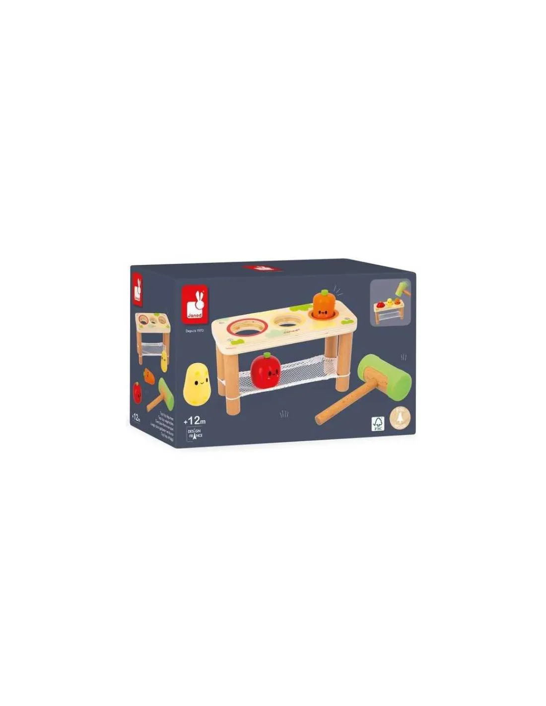 Janod Tap Tap Légumes -