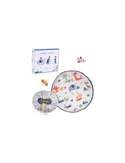Moulin Roty Tapis de jeu et sac de rangement Les toupitis -
