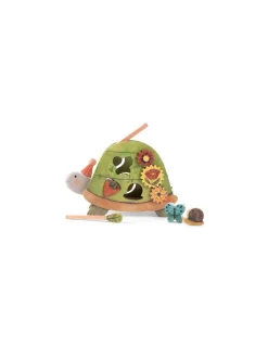 Moulin Roty Tortue d'activités Trois petits lapins -