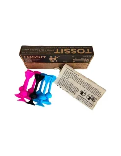 Enfant Tossit rose bleu - Jeu de fléchettes ventouse