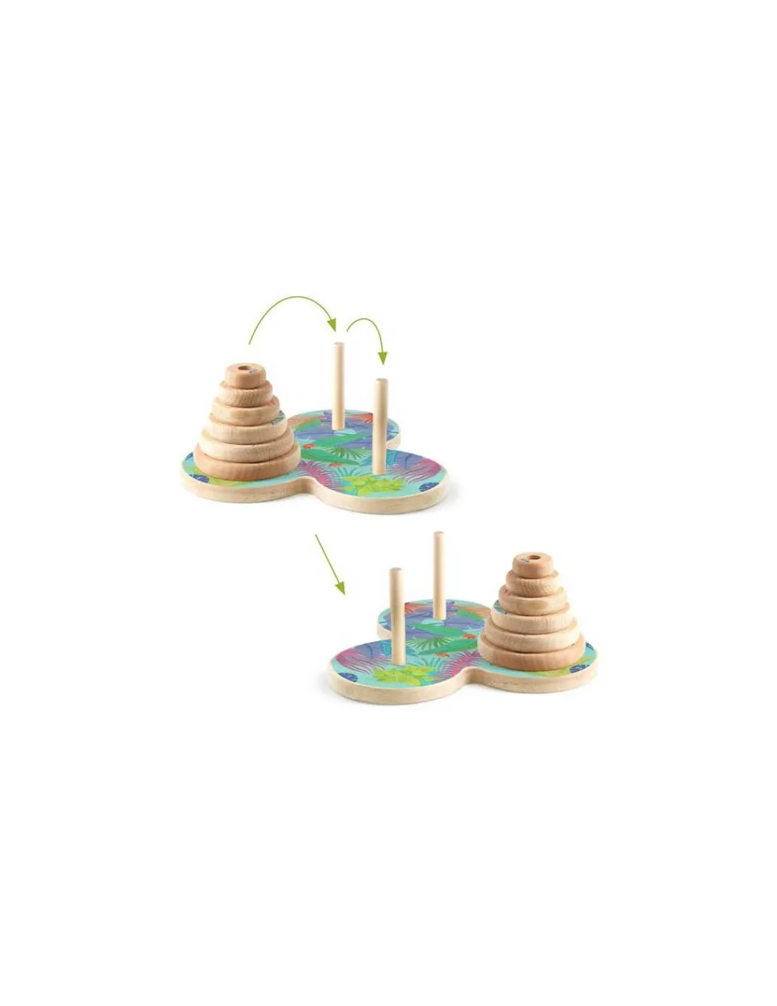 Enfant Djeco Tour d'Hanoï Sologic -