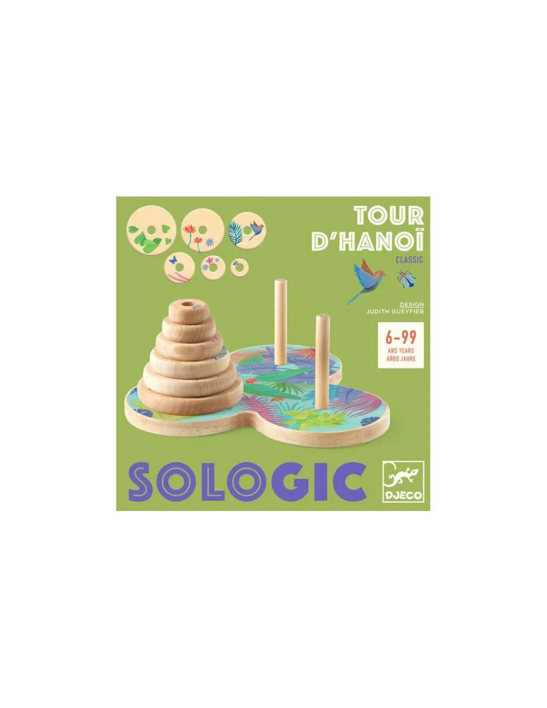 Enfant Djeco Tour d'Hanoï Sologic -