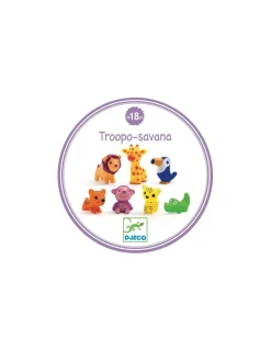 Djeco Troopo savana animaux de la savane -