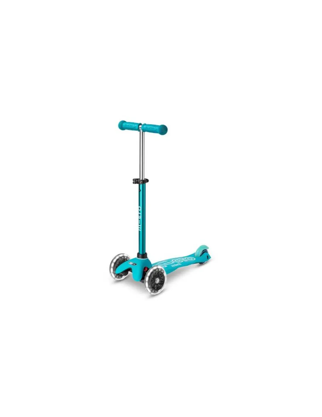 Micro Mobility Trottinette Mini Micro Deluxe LED Aqua -