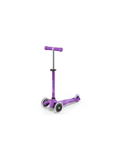 Micro Mobility Trottinette Mini Micro Deluxe LED Violet -
