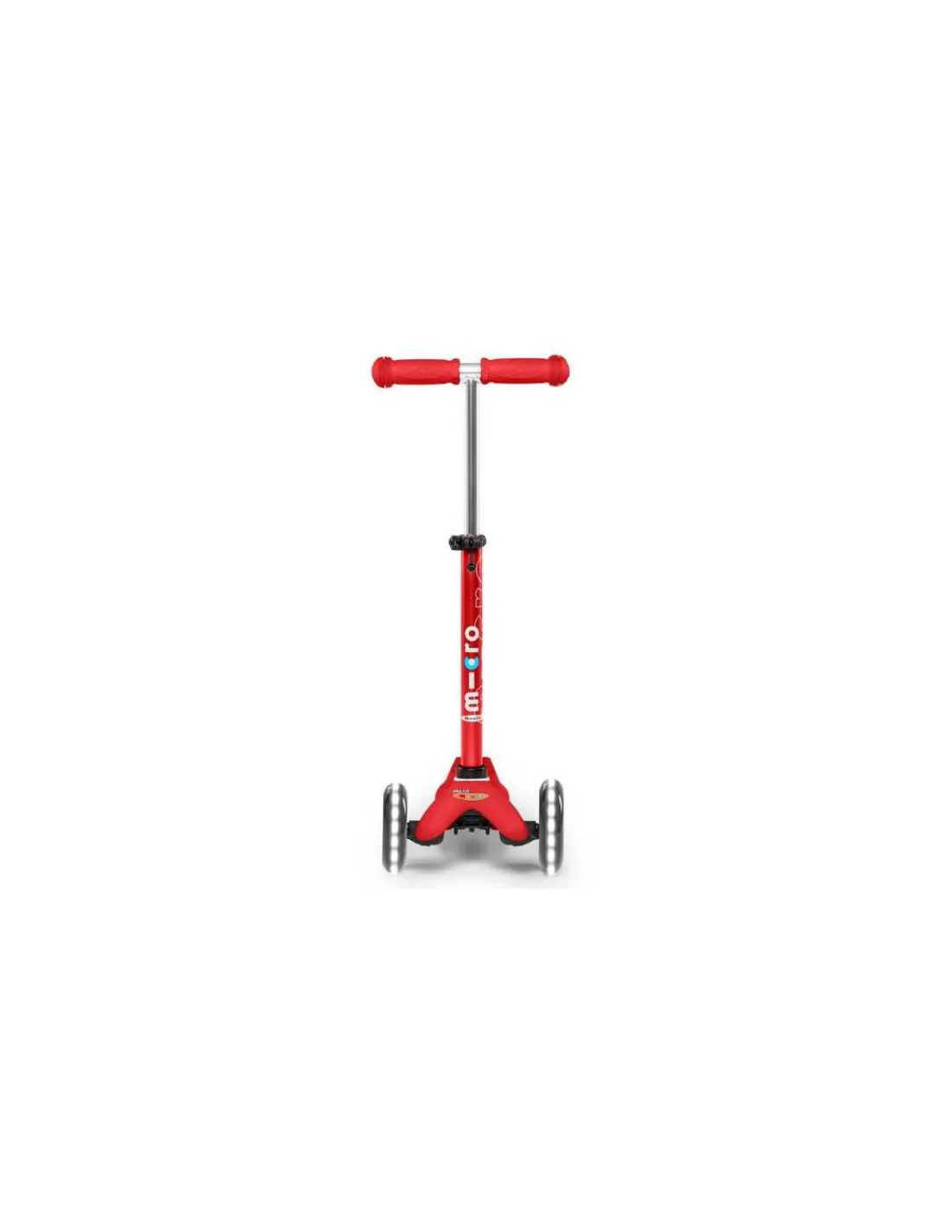 Micro Mobility Trottinette Mini Micro Deluxe LED Rouge -