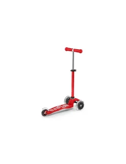 Micro Mobility Trottinette Mini Micro Deluxe LED Rouge -