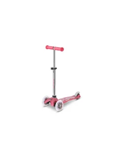 Micro Mobility Trottinette Mini Micro Deluxe LED Glitter rose -