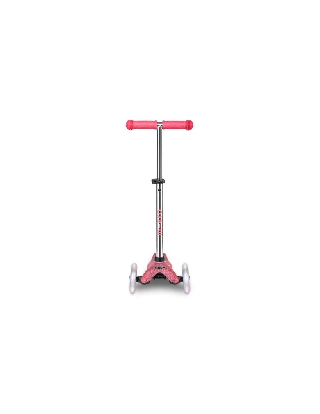 Micro Mobility Trottinette Mini Micro Deluxe LED Glitter rose -