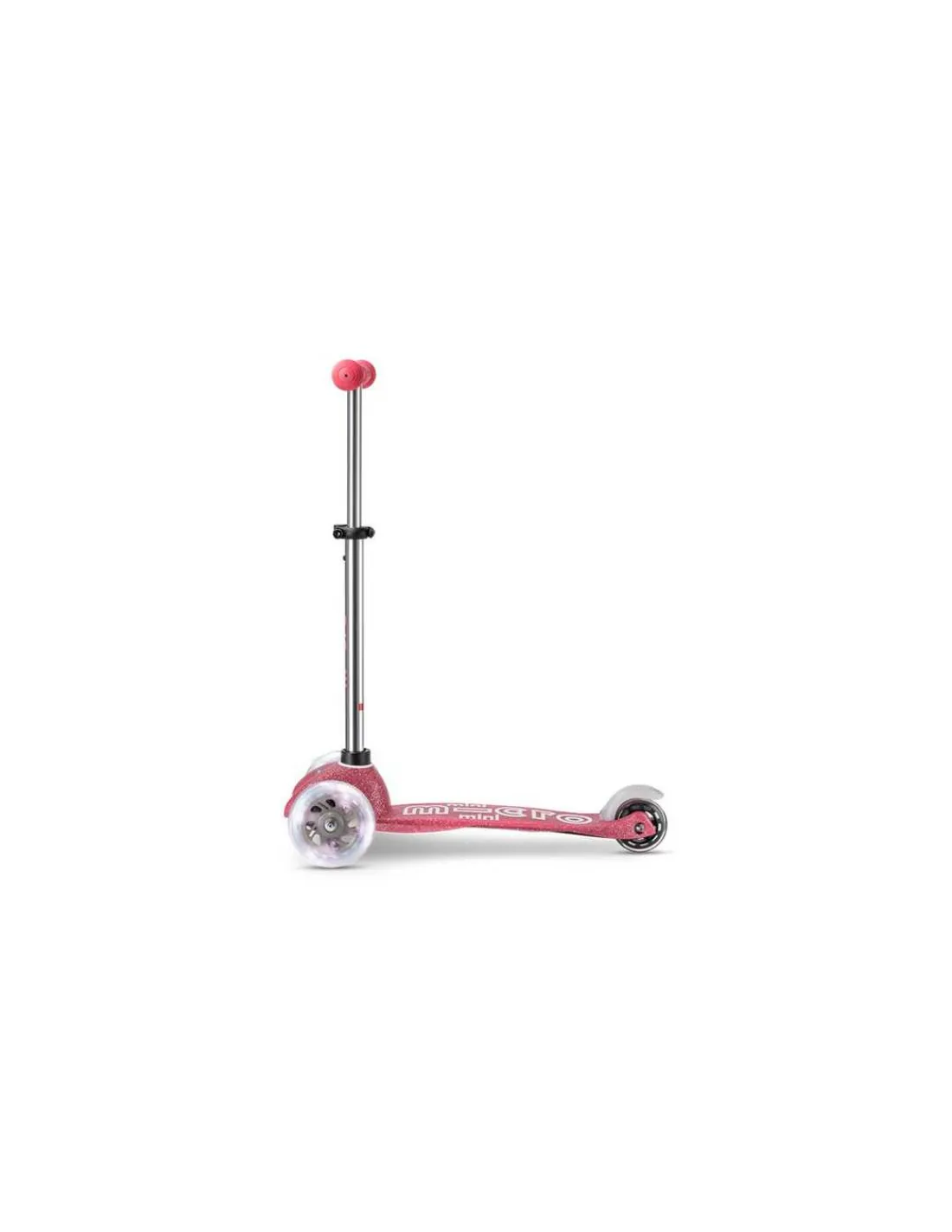 Micro Mobility Trottinette Mini Micro Deluxe LED Glitter rose -