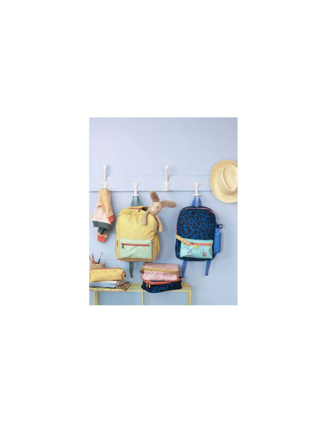 Enfant Moulin Roty Trousse Trois petits lapins -