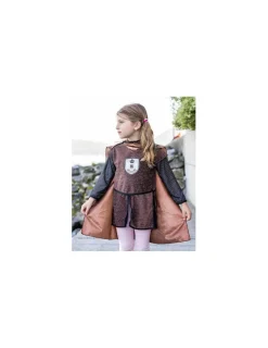 Great Pretenders Tunique et cape de chevalier cuivre 4-6 ans -