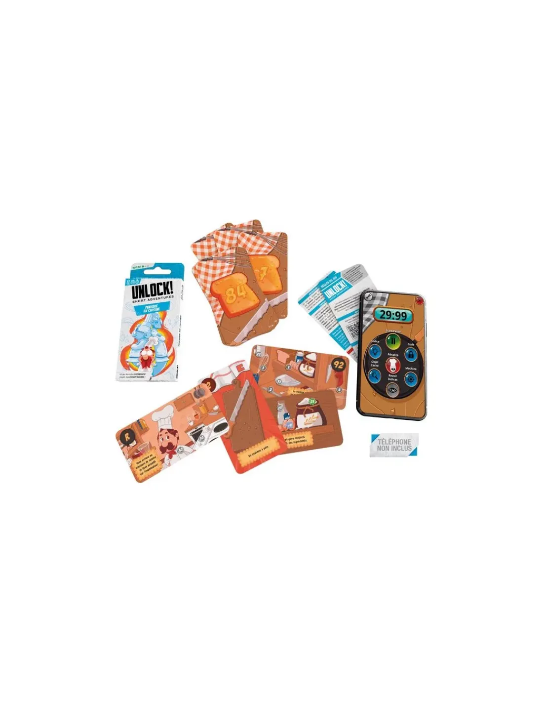 Asmodee Unlock! Short Adventure : Panique en Cuisine