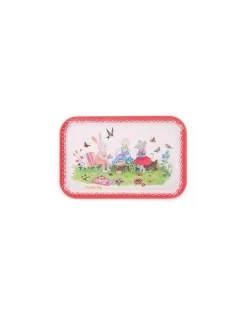 Moulin Roty Valise dinette thé métal La Grande Famille -