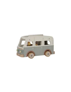 Little Dutch Van retro avec personnages en bois -