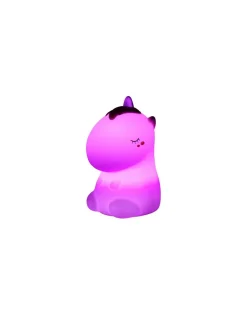 Enfant LittLe L Veilleuse licorne rose pailletée