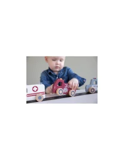 Little Dutch Véhicules de secours en bois -