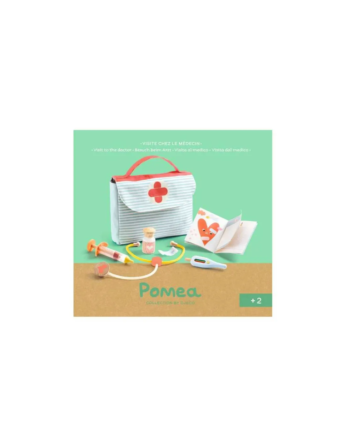 Djeco Visite chez le médecin Pomea -